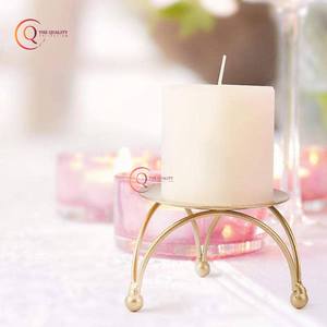 Nouvel arrivage Bougeoir en métal de qualité supérieure Décoration de table de mariage Pot à bougie unique Fait à la main Pilier de bougie en métal - Product Image 4