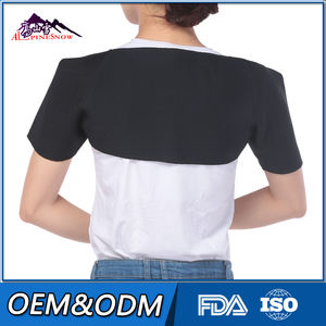 Ceinture de soutien magnétique pour l'épaule, attelle de sport réglable avec sangle de soutien dorsal - Product Image 1