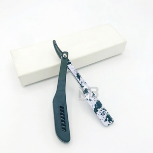 Navaja de Afeitar Recta Personalizada al Mejor Precio, Clásica y Elegante, Nueva Herramienta de Afeitado para Barbería, Acero Inoxidable Antibacteriano - Product Image 5