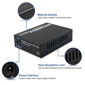 Convertisseur de médias Yunvo Gigabit Ethernet 1x10/100/1000Base-T RJ45 vers 1x100/1000Base-X convertisseur de médias SFP SFP - Product Image 3