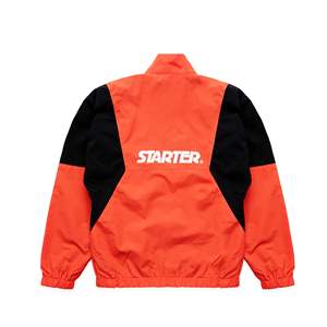 Veste de survêtement noire Atmos Lab X Starter [ST-AT-002-ORG] Sportive taille XS avec fermeture éclair résistante à l'eau pour l'automne - Product Image 2
