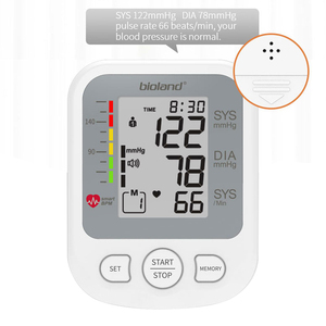Monitor de presión arterial, dispositivo digital automático, con pantalla curva LCD, 2023 - Product Image 1