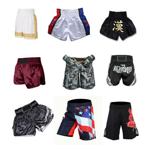 กางเกงมวยสำหรับแฟร์เท็กซ์มวยไทยขาสั้นปักลาย MMA สำหรับศิลปะการต่อสู้ - Product Image 6