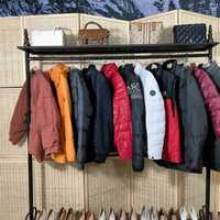 Mantel musim dingin kualitas tinggi jaket bulu modis untuk pria dan wanita grosir pakaian bekas Musim Dingin bantalan katun hangat