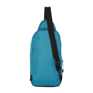 Bolso Bandolera de Poliéster Color Verde Azulado, Cierre de Cremallera, Resistente al Agua, para Deportes al Aire Libre, Uso en Todas las Estaciones, Estilo Minimalista, Personalizable - Product Image 3