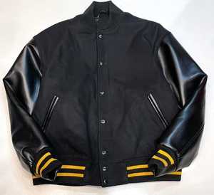 Customizable <b>Vintage</b> Varsity Jacket 100% Wool Embroidered Logo on Front XS Size Zippered Closure Winter Oem Service - Product Image 5