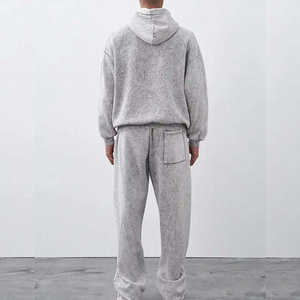 Survêtements Décontracté pour Hommes Haute Qualité Polyester Coton Impression Personnalisée Jogging Survêtement Unisexe Hommes Jogger Ensemble Vente en Gros - Product Image 6