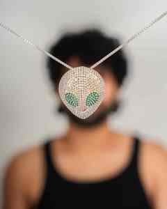 Luxury Custom <b>Spider</b> <b>Man</b> Face 925 Silver Rhodium Plated Fine Jewelry Pendant Hip Hop Style Moissanite Diamond Unisex Charms - Product Image 1