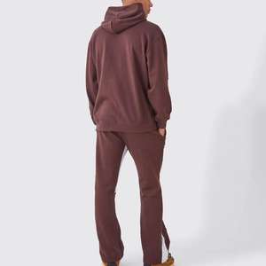 Survêtements de jogging imprimés solides pour hommes, logo personnalisé, jogging à cordon, ensemble de survêtements 2 pièces pour hommes - Product Image 5