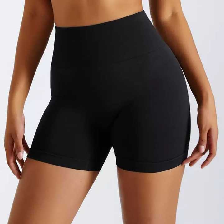 High Waisted Women's Custom Contour Nylon Bib Shorts & Tights Yoga Panty for Running & Cycling Workout