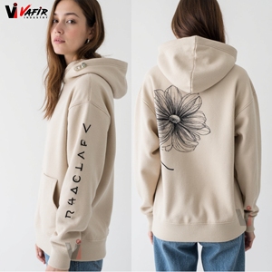 เสื้อฮู้ดสวมหัวผ้าสแปนเด็กซ์/ ผ้าฝ้ายแบบสวมหัวไหล่ตกสำหรับทั้งชายและหญิงสำหรับฤดูหนาว - Product Image 6