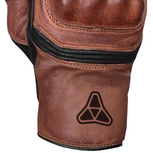 Gants de moto courts pour hommes compatibles écran tactile, respirants, anti-chute, avec coques rigides aux articulations - Product Image 5