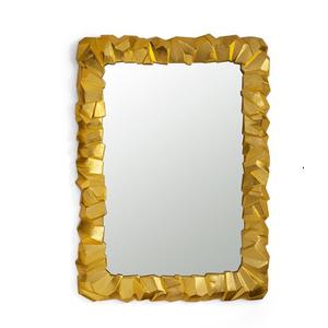 Miroir mural et de table décoratif en verre et métal de haute qualité de luxe moderne pour salon, chambre à coucher et bureau à usage hôtelier - Product Image 5