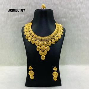 ผู้หญิง ชุดสร้อยคอเจ้าสาว เครื่องประดับแฟชั่น ทุกแบบ หนึ่งกรัม เครื่องประดับแฟชั่นทุกแบบ - Product Image 1