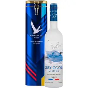 Grey Goose Vodka Empty Bottle 1.75 Liter & 750ml Original Cork, Display Bar  Ware