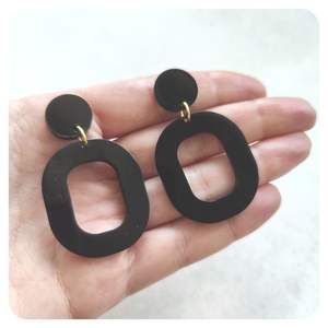 Pendientes de Aro de Resina Epoxi de Moda al por Mayor, Joyería Hecha a Mano, Regalo de Cumpleaños para Mujer, Artesanía de Resina - Product Image 5