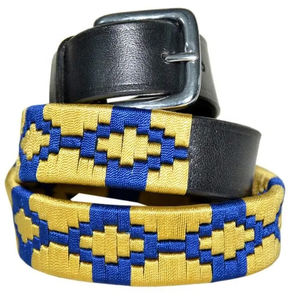 2024เข็มขัดโปโลผู้ชายหนังวัวแท้แบบลำลองปรับความยาวได้ทำจากเหล็ก PU ปรับความยาวได้ - Product Image 2