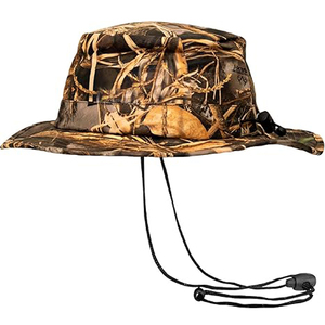 Chapeau tactique personnalisé pour la chasse au cerf, la randonnée, en toile camouflage, à large bord, avec aérations en maille, pour le trekking, le camping, la pêche, les voyages et les activités de plein air - Product Image 4