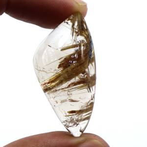 พลอยทับทิมสีทองขนาด45กะรัตพลอยทับทิมสีทองธรรมชาติทรงหลวม - Product Image 3