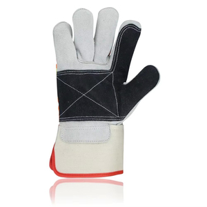 ถุงมือทำงานด้วยความร้อนถุงมือหนังเสริมข้อมือถุงมือทำงานสำหรับฤดูหนาวป้องกันความร้อน - Product Image 5