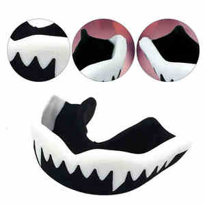 Nuevo protector bucal EVA Protección bucal para dientes Anti molienda Boxeo Boca Protector dental para seguridad Boxeo Lucha Entrenamiento Protector bucal - Product Image 3