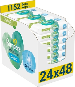 Lingettes humides pour bébé, lingettes nettoyantes pour bébé, lingettes humides jetables pour nouveau-né - Product Image 4