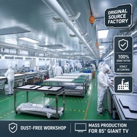 Écran commercial industriel 85 pouces 4K UHD Smart TV |   Panneau A+ BOE/CSOT |   Cadre métallique à fonctionnement stable 24h/24 et 7j/7