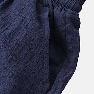 Polyester Cotton <b>Shorts</b> Gym Sports Fitness <b>Running</b> Sweatpants High Street Style 2024 <b>Men</b> Summer <b>Shorts</b> Drawstring Custom Color - Product Image 4