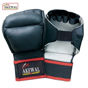 Gants de karaté professionnels en cuir synthétique de haute qualité avec logo personnalisé et poignées extensibles - Product Image 2