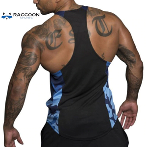 Camiseta sin Mangas Sublimada de Alta Calidad, Estilo Único y Moderno para Hombre, de Algodón y Poliéster, Secado Rápido, Transpirable, Deportiva - Product Image 2