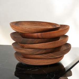 MEILLEURE VENTE D'USINE EN GROS PERSONNALISÉ NOUVEAU Plateaux de service rectangulaires en bois d'acacia Plateau de service en bois décoré - Product Image 2