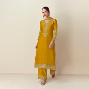Vente à chaud de vêtements pakistanais traditionnels pour femmes Salwar Kameez Costume Set Party Wear Vêtements ethniques disponibles au meilleur prix - Product Image 1