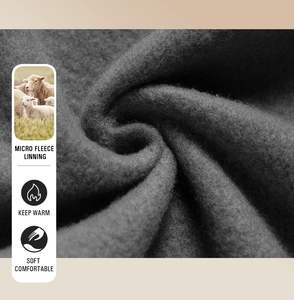 Pull à capuche surdimensionné conçu sur mesure pour hommes hiver chaud coton polaire avec poche kangourou et épaule tombante - Product Image 5