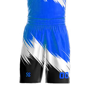 Maillot de basket-ball haut de gamme personnalisé pour kit d'équipe col en V Sublimation haut de gamme fabriqué au Pakistan Pantalon de qualité supérieure Design personnalisé - Product Image 4