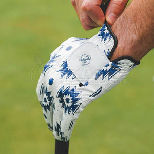 Gants de golf en cuir souple de haute qualité, ajustables avec fermeture auto-agrippante, pour homme droitier, légers, best-seller - Product Image 3