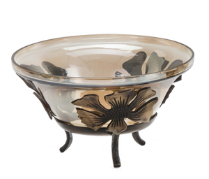 Support décoratif personnalisé en laiton massif pour articles d'ustensiles de cuisine à motifs floraux Produit fait main en vente directe d'usine - Product Image 6