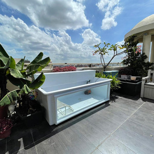 Filtre d'aquaculture écologique en fibre de verre de 10000 litres pour la pisciculture Koi Arowana pour l'eau de patio extérieur - Product Image 6