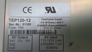 6369) [มือสอง] TeleFrank GmbH TEP120-12 - Product Image 5