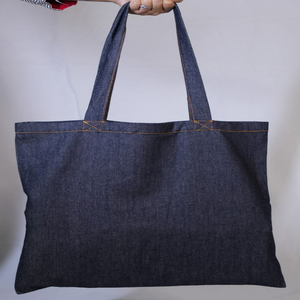 Bolso de lona de algodón reutilizable personalizable Bolso de compras personalizado de gran capacidad con logotipo personalizado Promociones reciclables - Product Image 4