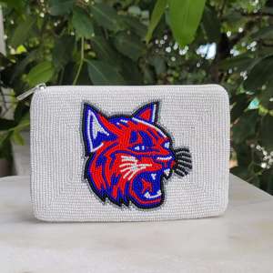 Monedero de noche con cuentas con diseño de botella de fiesta, monedero bordado, diseño de lujo, cuentas de semillas y costura hecha a mano - Product Image 5