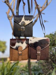 Sac à bandoulière en fourrure de vache à motif occidental, élégant, sac à bandoulière en cuir de vachette, fourrure de luxe, haute qualité, multi-usages, sac bohème - Product Image 5