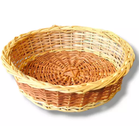 Meilleur prix, design unique, fait main, écologique, multicolore, rustique, de haute qualité, paniers ronds Moonj, corbeille à fruits pour la maison