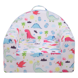 <b>Kids</b> <b>Sofa</b> Chair Cartoon Dinosaur Toddler Soft Lightweight Extendable Bedroom Living Room Children Furniture - Product Image 1