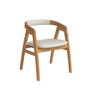 Minimalist Dining Chair for Outdoor and <b>Garden</b> Chairs Furniture With Chusion From Solid Wood High Quality Best Seller Cheap - Product Image 1