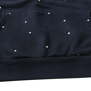 Movatextiles เสื้อมีฮู้ดน้ำหนักมาก, เสื้อฮู้ดแบบสวมศีรษะเสื้อฮู้ดแบบสวมศีรษะติดพลอยเทียม500gsm ความร้อนแสงแดดซีดจาง - Product Image 6