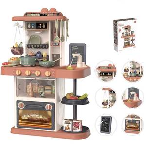 43PCS Toy Kids Kitchen Play Set Pretend New Arrival Pretend Kitchen Toy Kids Cooking Toys Multifunction Tableware Table Play Set - Product Image 4