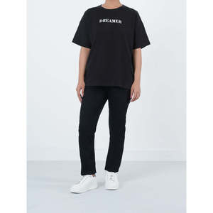 T-shirt en jersey graphique SATRIA, coupe classique avec décoration logo - Product Image 1