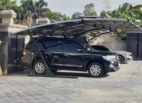 Abri de voiture moderne Starshine de haute qualité en membrane PVDF, abri de voiture double en acier, abri de voiture extérieur, toiture de carport en PVC