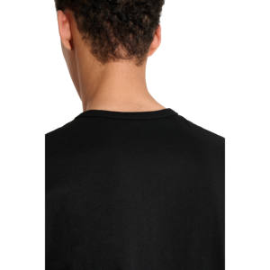 100% pur coton hommes T-Shirt haute qualité épaule goutte imprimé blanc T-Shirt Logo personnalisable - Product Image 6