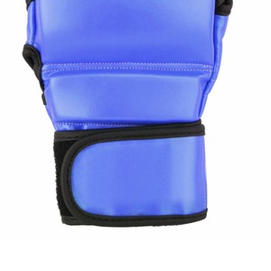 Fabrication professionnelle de gants de MMA en cuir demi-doigts, couleurs personnalisées, toutes tailles pour la boxe et le fitness - Haute qualité - Product Image 4